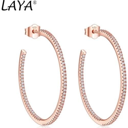 925 Sterling Silver Retro Round Hoop Corner Earrings For Girls Women Fashion Charm Wedding Jewelry Gift