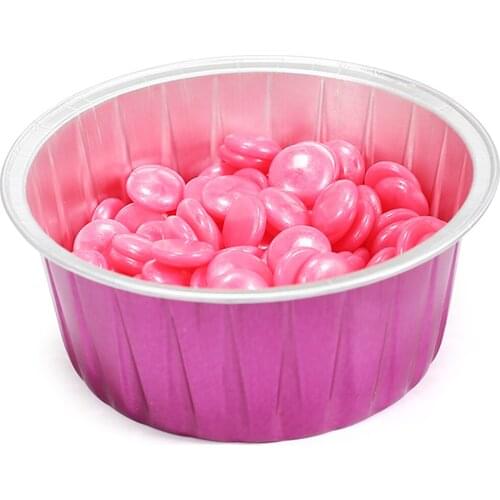 10pcs Hot Aluminum Foil Wax Melting Mug Bowl Pot Tin for Wax Heater Machine