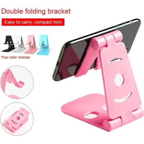 Holder For Mobile Phone For Mini Pad Currency Bracket Supports Double Folding Easy to Carry Portable Desktop apply Universale