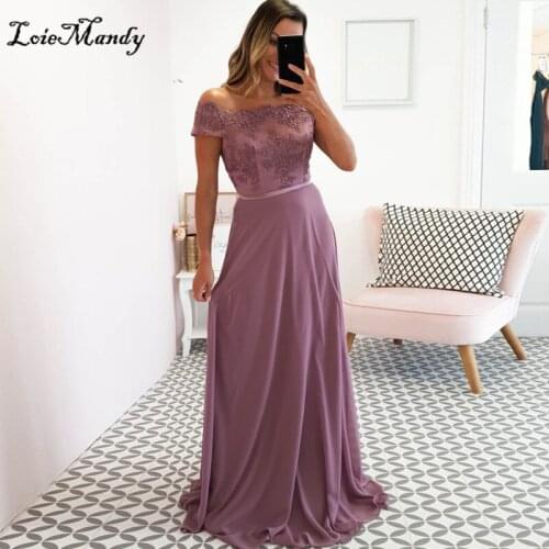 A-line Prom Dresses Long 2022 Applique Lace Evening Party Gowns For Women Cheap Vestidos de fiesta de noche largos elegantes