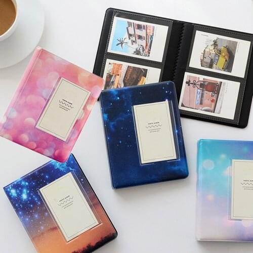 For Fujifilm instax mini 9 8 7S 90 70 50 25S 64 Pockets Collection Photocard Book Pictures Holder Photo Album Card Stock