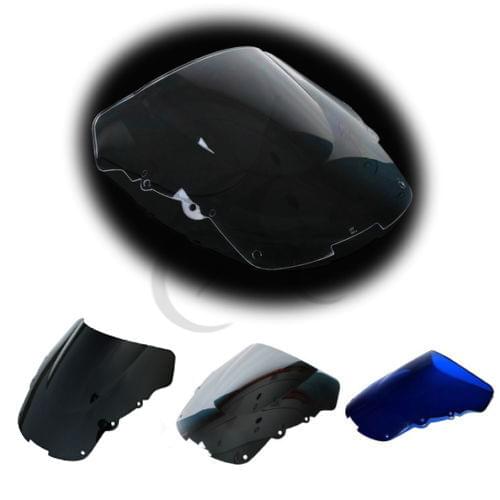 Dual Bubble Clear Motorcycle Screen For Honda CBR1100XX CBR 1100 XX 96-07 Four Colors