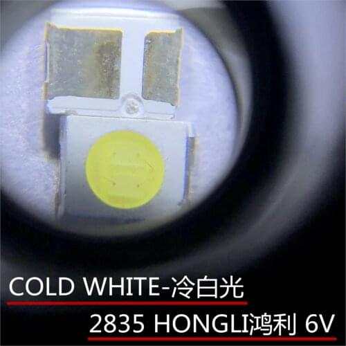 HONGLI TRONIC LED Backlight 1210 3528 2835 1W 6V 111LM Cool white LCD Backlight for TV TV Application 2000PCS