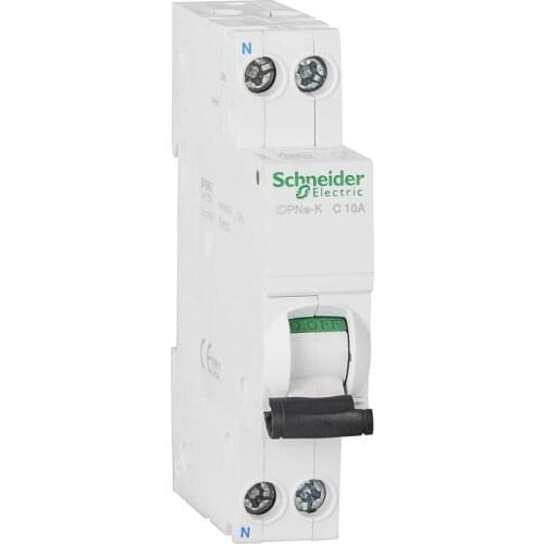 IDPNH Phase Line + Neutral Line Distribution Protection Small Circuit Breaker,1p+n, C Curve, 6A 10A 16A 20A 25A 32A 230V 4.5ka