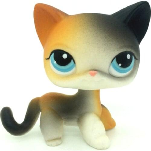 LPS Pet Shop Toys Dolls Short Hair Cat Collection Stand Action Figures High Quality littlest Model Toys Gifts Cosplay Toys