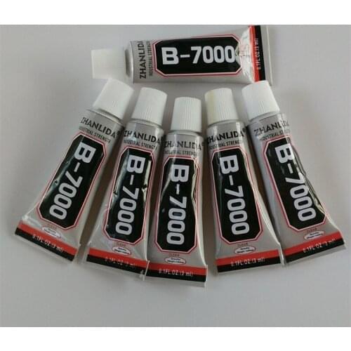 New 50Pcs/Lot 3ML B7000 Glue For Touch Screen Mobile Phone Frame Epoxy Resin Adhesive Diy Jewelry Nail Art Glass Crystal Jewelry