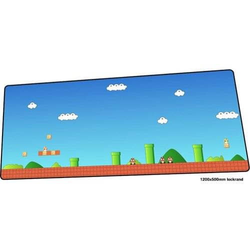 Mario mouse pad gamer Beautiful 120x50cm notbook mouse mat gaming mousepad large Birthday present pad mouse PC desk padmouse