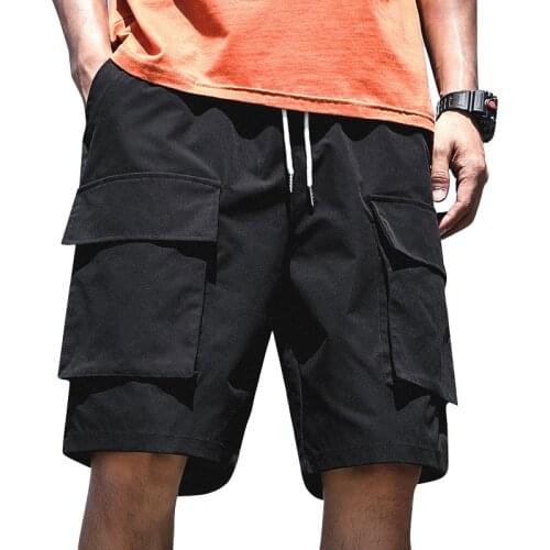 Casual Sports Shorts for Mens Multipockets Cargo Short Pants Summer Fashion Streetwear Hiking Cycling Fishing Beach BermudaXXXL