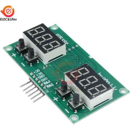 TM1637 LED Digital Display PWM Pulse Frequency Duty Cycle Ratio Adjustable module Square Wave Rectangular Wave Signal Generator