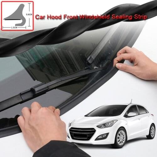 For Hyundai i30 2015-2020 DIY Car Seal Strip Windshied Spoiler Filler Protect Edge Weatherstrip Strips Sticker Auto Accessories