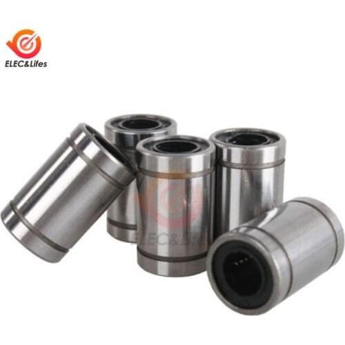 1Pcs LM8UU Linear Bushing 8mm CNC Linear Bearings for Rods Liner Rail Linear Shaft 3D printer parts