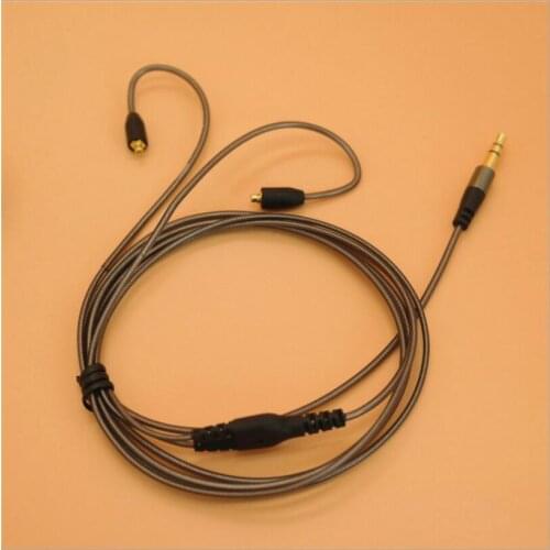 100Pcs Aluminum foil metal Wire Earphone Cable for Shure SE215 SE846 SE535 UE900 Headset MMCX Audio Cable Upgraded line