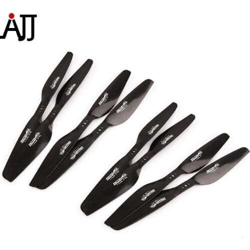 4pairs/bag Rctimer TM 11x3.7'' 1137 Carbon Fiber CW CCW Propeller Pro 4*TM1137 for DIY FPV Multirotor Quadcopter