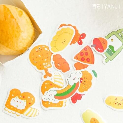 6packs/LOT mengli Carnival series photo album decoration seal DIY paper masking washi Sticker