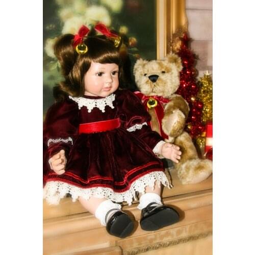 60CM Bebe Reborn toddler Doll 24 Inch Girl princess soft silicone vinyl cloth body reborn baby dolls toys for children gift