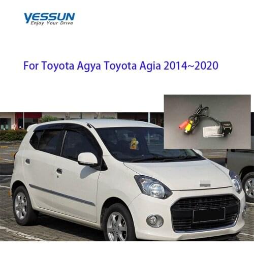 Car Parking system Rear Camera For Toyota Agya /Toyota Agia 2014 2015 2016 2017 2018 2019 2020 CCD license plate camera