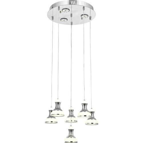 Eray Lighting 845-5 + 1 Powerled 6 pieces Chandelier