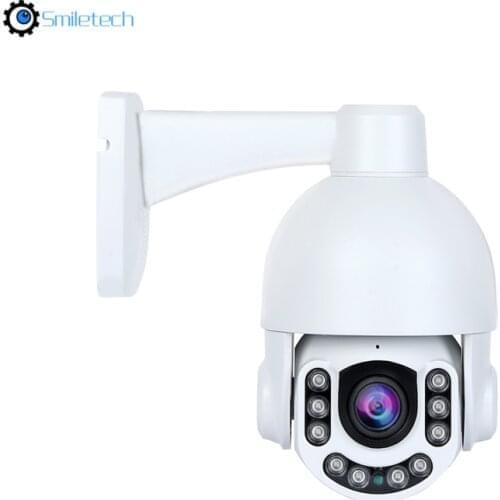 H.265 4K POE 8MP 4X optical zoom mini full metal speed dome waterproof IP66 onvif 2.5 inch starlight surveillance 4K PTZ camera