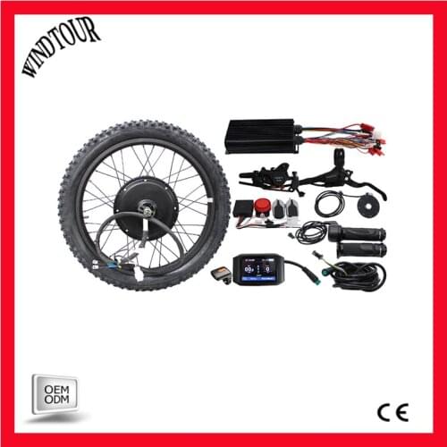 High Power 48V 60V 72V 1500W Intelligent Programmable Regenerative Controller System Electric bicycle DIY Conversion Kits with C