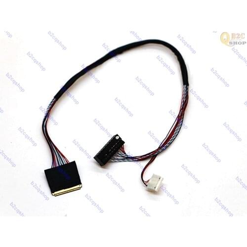 I-PEX20453 20454 30pin 1ch 6bit 0.5mm pitch LCD LED LVDS cable for 9.7 BI097XN02