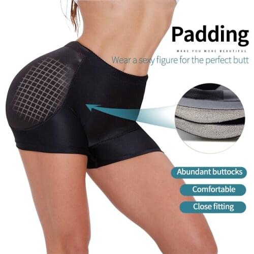 Invisible Butt Lifter Seamless Women Booty Enhancer Padded Control Panties Boyshort Briefs Fake Ass Buttock Hip Pants Underwear