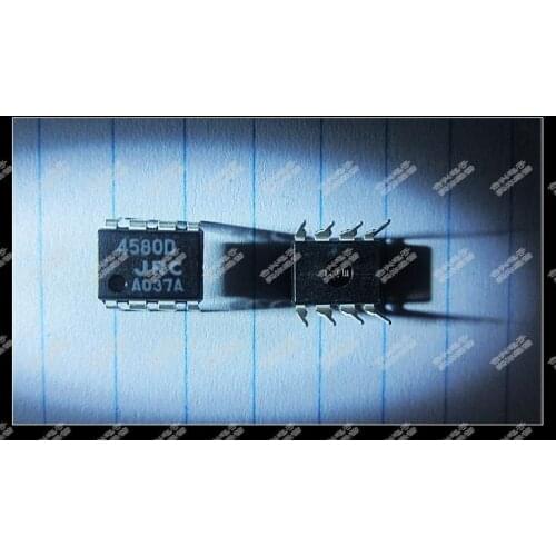 Njm4580d Jrc4580d Operational Amplifier Dip-8 Direct Plug Brand New & Original