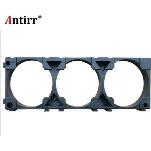 100pcs/lot Plastic 18650 Battery Holder Bracket Cylindrical 18650 Case Cell Holder Safety Anti Vibration Li-ion Battery Holder