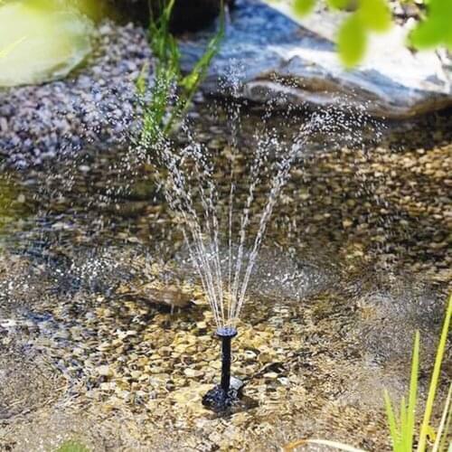 Solar Fountain Floating Solar Power Water Fountain Pump Garden Waterfall Fountain Bird Bath Pool Pond Garden Decorations