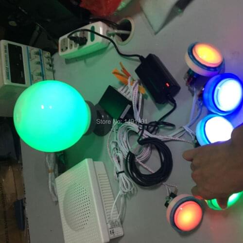 Reality room escape prop colour picker prop for takagism game Magic ball Organ Color recognition authority