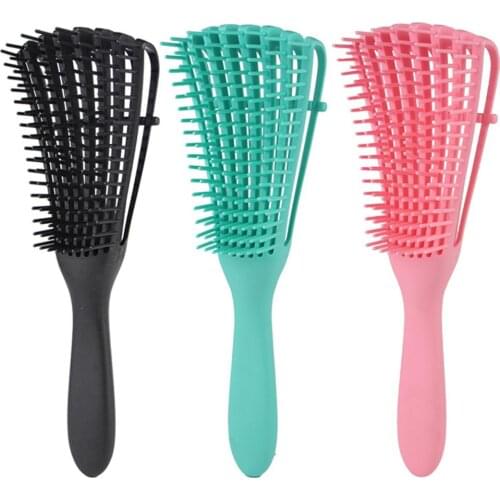 Detangling Brush Massage Natural Hair Detangler Tangle Removal Comb Health Care Reduce Fatigue Brush Beauty Tools