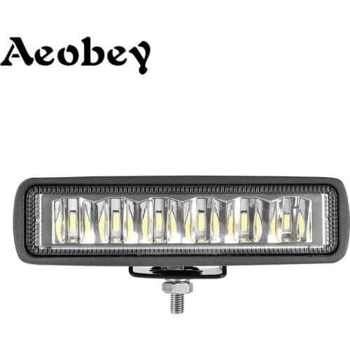 12-24V 30W LED Work Light Spotlight LED Headlights For Auto Motorcycle Truck Boat Tractor Trailer Offroad Working Light