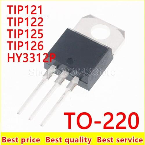 10pcs)100% New Original TIP121 TIP122 TIP125 TIP126 HY3312P TO-220 Chipset