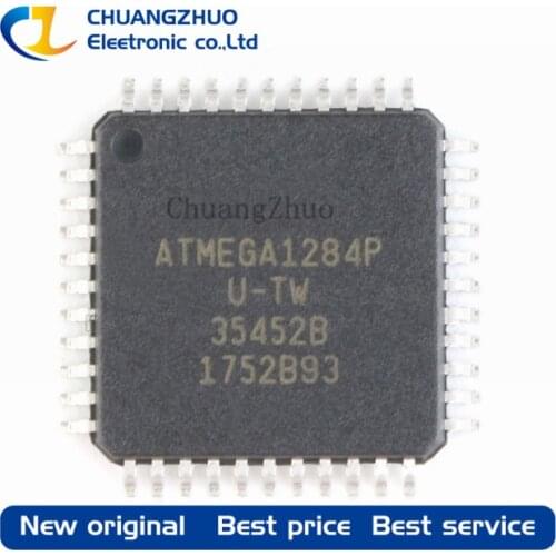 10PCS ATMEGA1284P-AU ATMEGA1284P ATMEGA1284 ATMEGA1284P AU TQFP44 100%NEW&ORIGINAL Free shipping