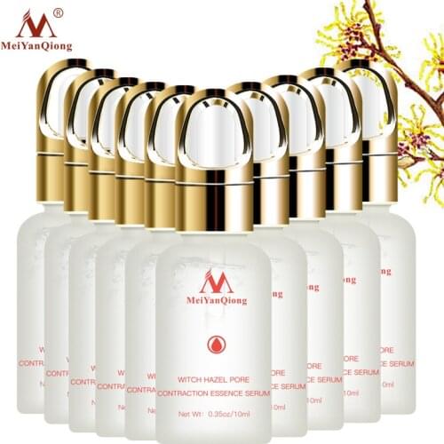 10 pcs MeiYanQiong Witch Hazel Essence Whitening Skin Quickly And Effectively Reduce Pores Firming Skin Facial Care