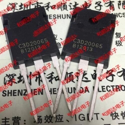 5pcs/lot C3D20065D TO-247 59A 650V TO-3P