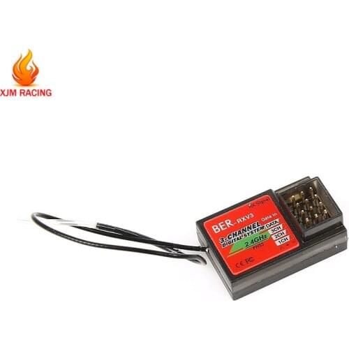 BER-TRC1 RXV3 2.4G 4ch digital receiver system for 1/5 Rovan HPI KM FG BAJA 5B 5T 5SC F5 4WD ON ROAD MCD XS5 RC CAR PARTS