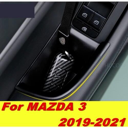For Mazda3 Mazda 3 2019 2020 2021 Door armrest storage box Modified interior storage box car accessories