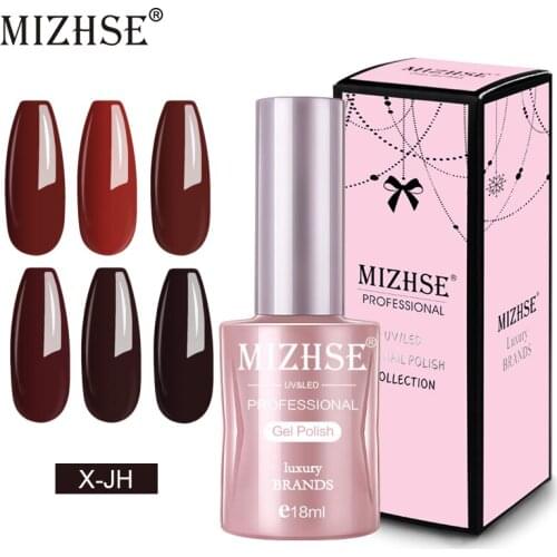 MIHZSE Nail Gel UV Resin Nail Polish Gel Nails Art Soak Off Gel Polish Top Coat UV Gel Nail Art Manicure Gel Lak Polishes Nails