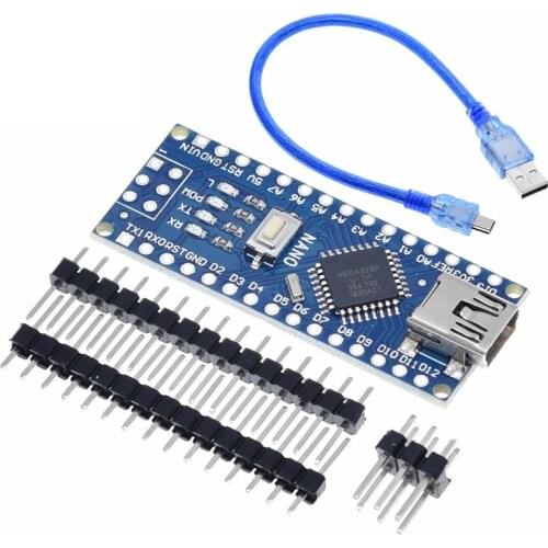 Nano 1PCS Mini USB With the bootloader Nano 3.0 controller compatible for arduino CH340 USB driver 16Mhz NANO V3.0 Atmega328