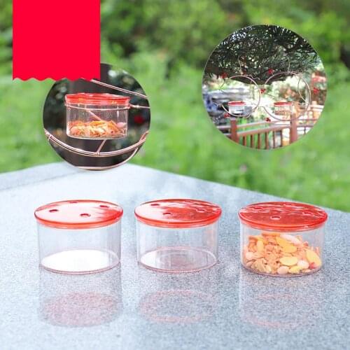Plastic Hummingbird Feeder Box Seed Tray for Garden Backyard Patio Decor