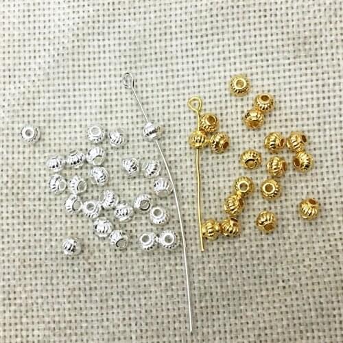 Stanya Earrings Dangle Findings Corrugated Spacer Beads Tassel Charms Accessories Striped Statement Necklace Materieals Jewelry