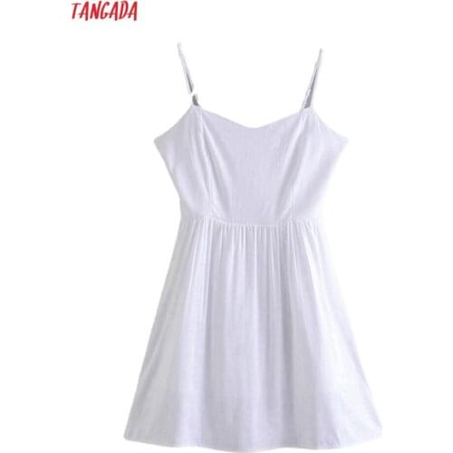 Tangada Summer Linen Dresses