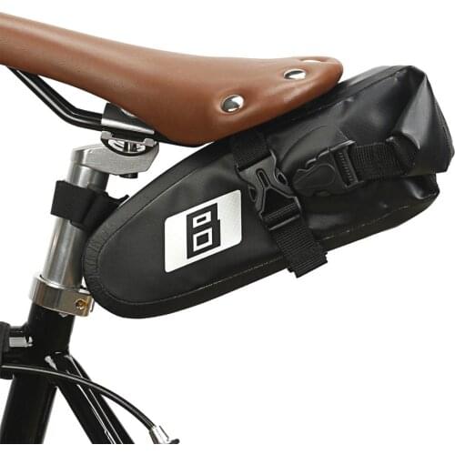 B-SOUL Bicycle Saddle Bag Rainproof MTB Large Capacity Cycling Rear Seatpost Bag Shockproof Bike Bag Bicycle Accessories