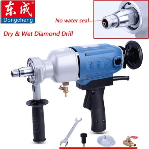 2019 New 1800W Dry & Wet Diamond Drill With Water Source (hand-held), Max. 110mm Concrete Wall Electric Drill (No Water Seal)