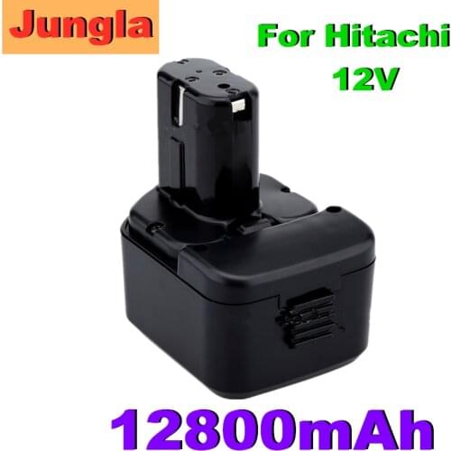 2020 original 12800mAh 12V 12.8Ah Battery for Hitachi EB1214S 12V EB1220BL EB1212S WR12DMR CD4D DH15DV C5D DS 12DVF3