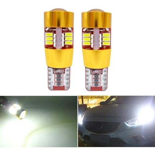 2x T10 Canbus LED Car Light W5W Car Interior light Auto License Plate SIDE INDICATOR Light For passat golf jetta2 polo Caddy