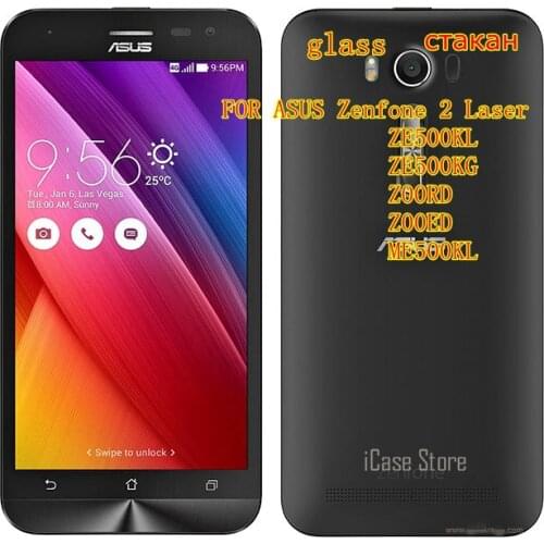 9H Screen protector tempered glass For ASUS Zenfone case Laser ZE500KL ZE500KG Z00RD Z00ED ME500KL ze500 kl kg 500kl tela cover