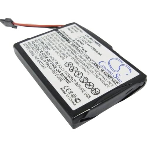 2021 Battery For Mitac Mio C510e,Mio C710 1250mAh / 4.63Wh