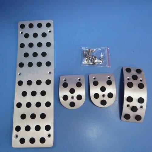 TTCR-II Car Accessories For VW Golf 7/Lamando/Lavida/Polo/Skoda New Octavia Accelerator Brake Foot Rest Pedal Plate Pad Stickers