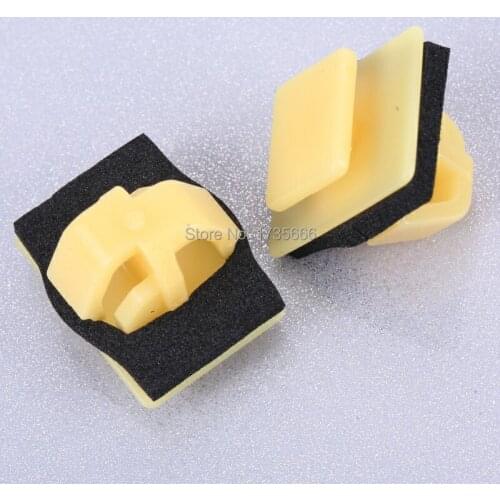 30 PCS Rocker Moulding Clip Retainer With Sealer A21064 87758-35000 For Hyundai Accent Santa Fe Tiburon